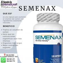 SEMENAX AUEMNTA 3 VECES MÁS EL SEMEN SG